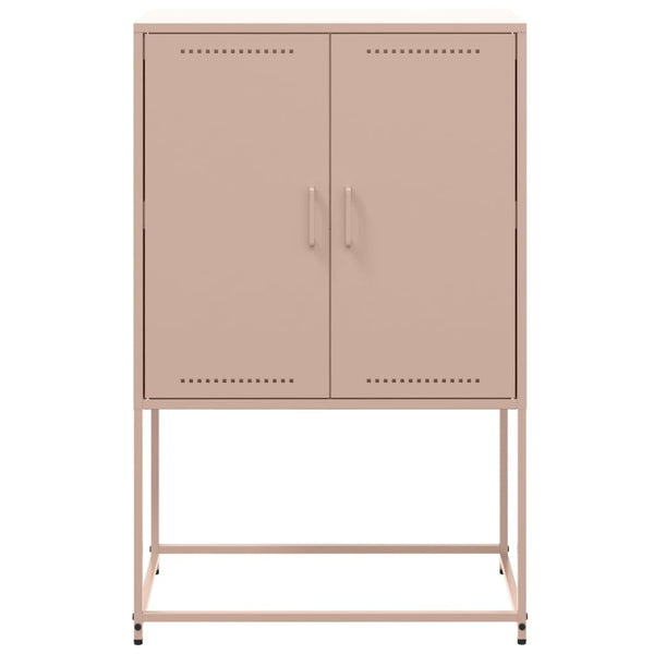 Pinkfarbener Schrank Arola 68,5x38,5x107cm (Stahl)
