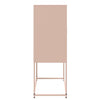 Pinkfarbener Schrank Arola 68,5x38,5x107cm (Stahl)