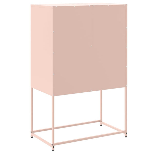 Pinkfarbener Schrank Arola 68,5x38,5x107cm (Stahl)