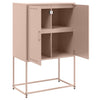 Pinkfarbener Schrank Arola 68,5x38,5x107cm (Stahl)