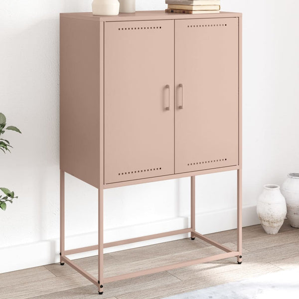 Pinkfarbener Schrank Arola 68,5x38,5x107cm (Stahl)