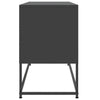 Schwarzes TV-Möbel Gieta 100,5x39x60,5cm (Stahl)