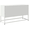 Weißes TV-Lowboard Gieta 100,5x39x60,5cm (Stahl)