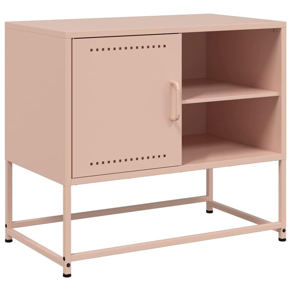 Rosa TV-Schrank Comeluta 68x39x60,5cm (Stahl)