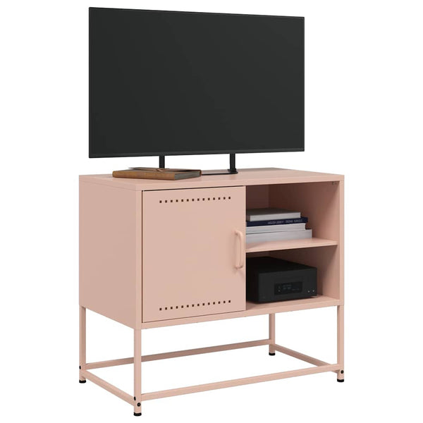 Rosa TV-Schrank Comeluta 68x39x60,5cm (Stahl)