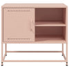 Rosa TV-Schrank Comeluta 68x39x60,5cm (Stahl)