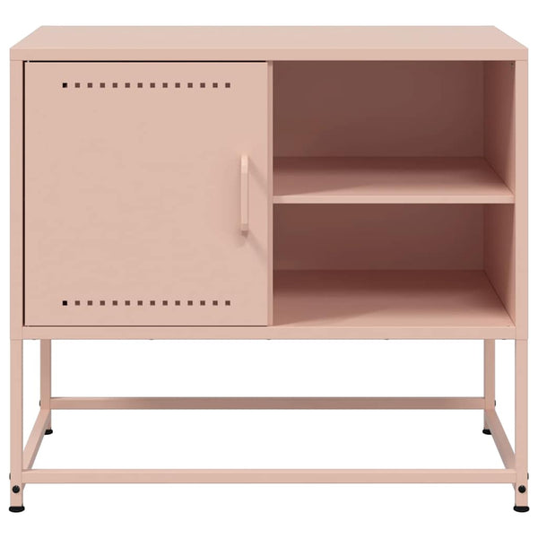 Rosa TV-Schrank Comeluta 68x39x60,5cm (Stahl)