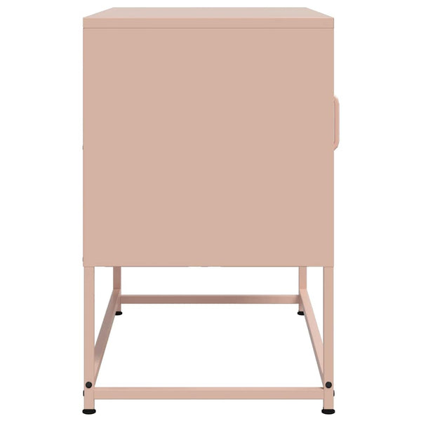 Rosa TV-Schrank Comeluta 68x39x60,5cm (Stahl)