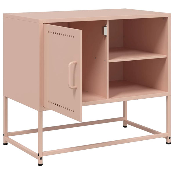Rosa TV-Schrank Comeluta 68x39x60,5cm (Stahl)