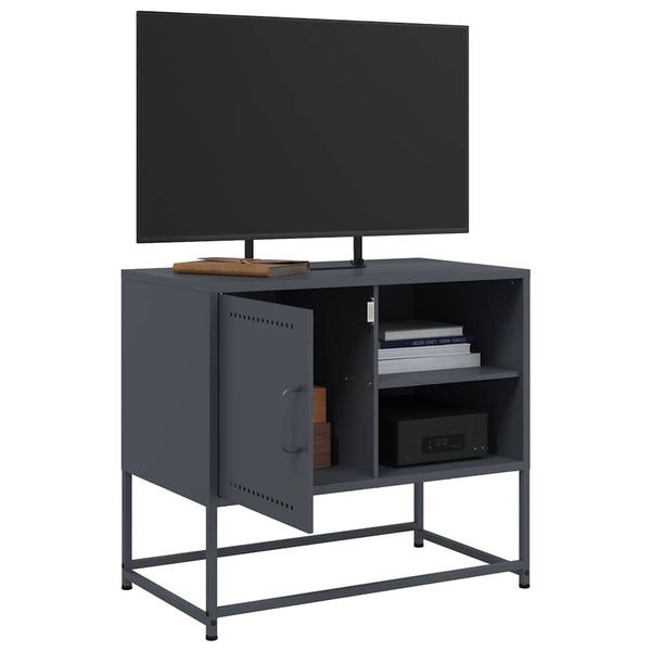 Antrasiitti tv-taso Comeluta 68x39x60,5cm (teräs)