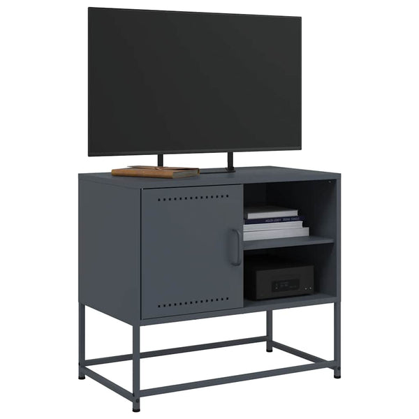 Antrasiitti tv-taso Comeluta 68x39x60,5cm (teräs)