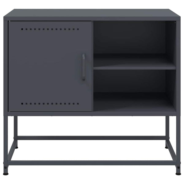 Antrasiitti tv-taso Comeluta 68x39x60,5cm (teräs)