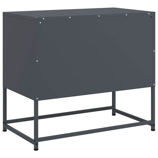 Antrasiitti tv-taso Comeluta 68x39x60,5cm (teräs)