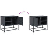 Antrasiitti tv-taso Comeluta 68x39x60,5cm (teräs)
