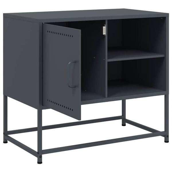 Antrasiitti tv-taso Comeluta 68x39x60,5cm (teräs)