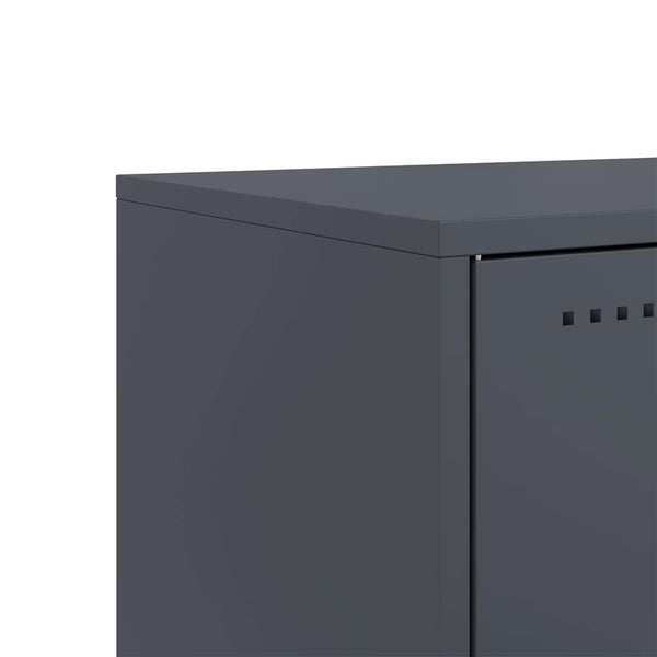 Antrasiitti tv-taso Comeluta 68x39x60,5cm (teräs)
