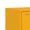 Sinapinkeltainen tv-taso Comeluta 68x39x60,5cm (teräs)