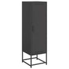 Schwarzer Schrank Egevit 36x39x123cm (Stahl)