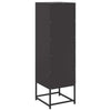 Schwarzer Schrank Egevit 36x39x123cm (Stahl)