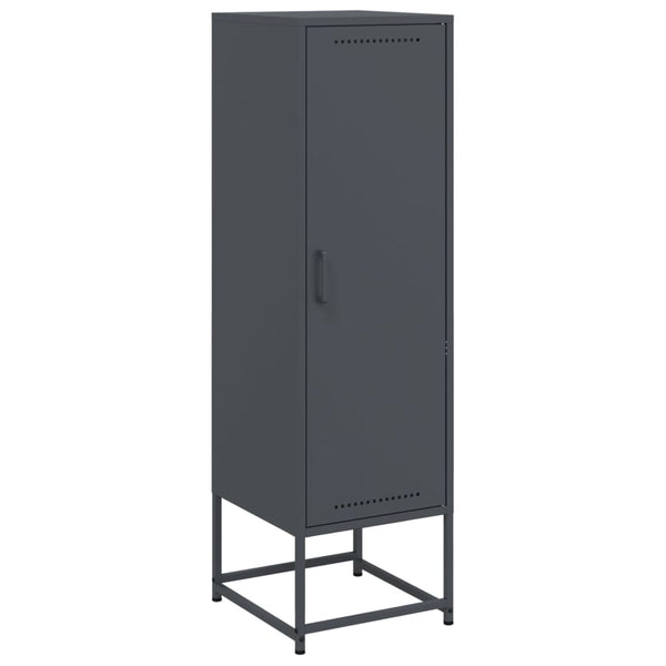 Antrasiitti kaappi Egevit 36x39x123cm (teräs)