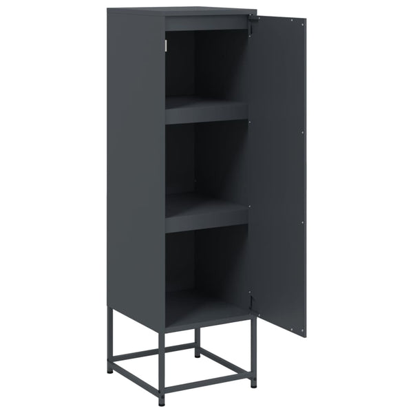 Antrasiitti kaappi Egevit 36x39x123cm (teräs)