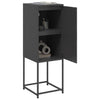 Schwarzer Schrank Johannes 36x39x107cm (Stahl)