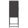 Schwarzer Schrank Johannes 36x39x107cm (Stahl)