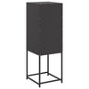 Schwarzer Schrank Johannes 36x39x107cm (Stahl)