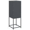 Anthrazitfarbener Schrank Johannes 36x39x107cm (Stahl)