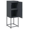 Anthrazitfarbener Schrank Johannes 36x39x107cm (Stahl)