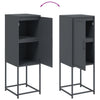Anthrazitfarbener Schrank Johannes 36x39x107cm (Stahl)