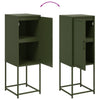 Olivgrüner Schrank Johannes 36x39x107cm (Stahl)