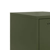Olivgrüner Schrank Johannes 36x39x107cm (Stahl)