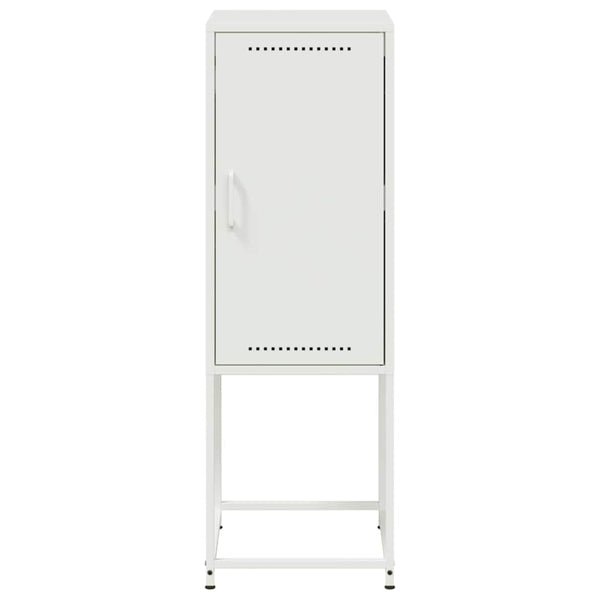 Valkoinen kaappi Johannes 36x39x107cm (teräs)