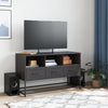 Schwarzer TV-Schrank Artemidor 100,5x39x60,5cm (Stahl)