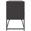 Schwarzer TV-Schrank Artemidor 100,5x39x60,5cm (Stahl)