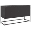 Schwarzer TV-Schrank Artemidor 100,5x39x60,5cm (Stahl)
