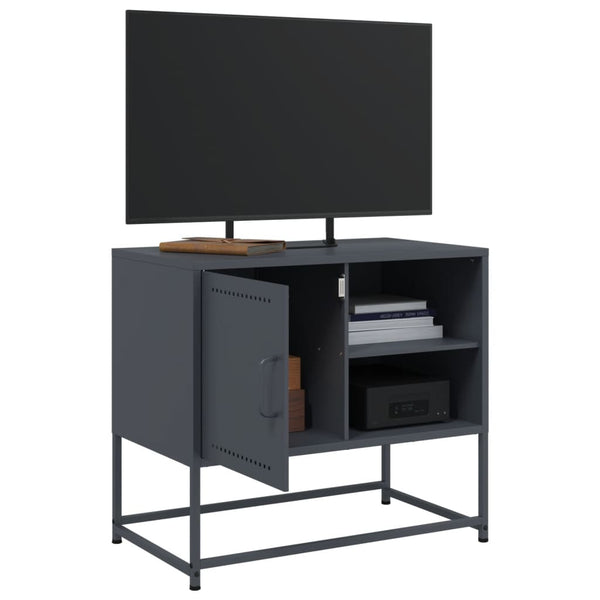 Pinkfarbener TV-Ständer Artemidor 100,5x39x60,5cm (Stahl)