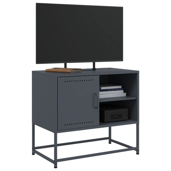 Pinkfarbener TV-Ständer Artemidor 100,5x39x60,5cm (Stahl)
