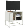 Olivgrüner TV-Schrank Artemidor 100,5x39x60,5cm (Stahl)