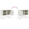 Olivgrüner TV-Schrank Artemidor 100,5x39x60,5cm (Stahl)