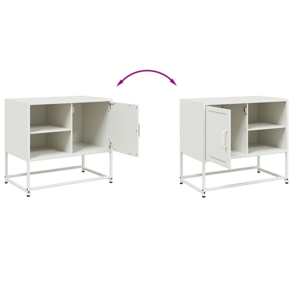 Olivgrüner TV-Schrank Artemidor 100,5x39x60,5cm (Stahl)