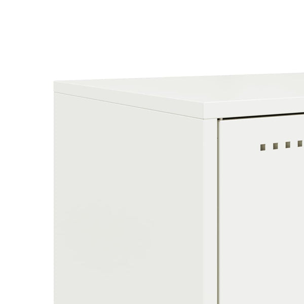 Olivgrüner TV-Schrank Artemidor 100,5x39x60,5cm (Stahl)