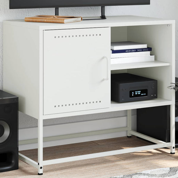 Olivgrüner TV-Schrank Artemidor 100,5x39x60,5cm (Stahl)