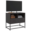 Schwarzer TV-Ständer Vacariu 68x39x60,5cm (Stahl)