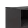 Schwarzer TV-Ständer Vacariu 68x39x60,5cm (Stahl)