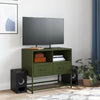 TV-Möbel Vacariu Olivgrün 68x39x60,5cm (Stahl)