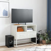 Valkoinen tv-taso Vacariu 68x39x60,5cm (teräs)