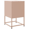 Pinkki yöpöydät Charlottie 36x39x60,5cm (2 kpl, teräs)