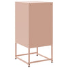 Pinkfarbener Nachttisch Spirea 36x39x78cm (Stahl)